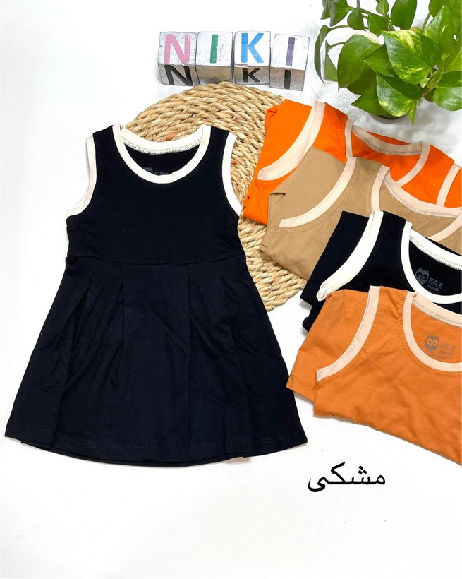 پیراهن پرنسس جنس سوپر نخ پنبه